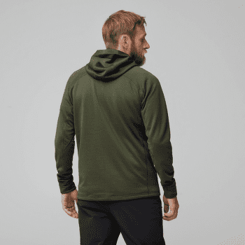 Sweat-shirt Fjällräven Abisko Grid Fleece Hoodie Men Mountain Blue