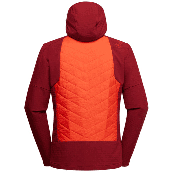 Veste La Sportiva KAP HYBRID HOODY Men Cherry Tomato/Sangria