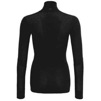 T-shirt a manches longues Devold Wool Mesh 190 Zip Neck Women 960A CAVIAR