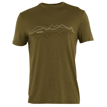 T-shirt a manches courtes Icebreaker Merino 150 Tech Lite SS Tee Icebreaker Men ALGAE