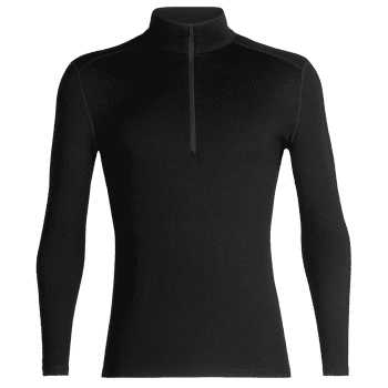 T-shirt a manches longues Icebreaker Merino 260 Tech LS Half Zip Men Black