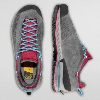 Chaussures La Sportiva TX2 Evo Leather Women Carbon/Red Plum