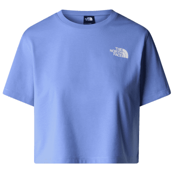T-shirt a manches courtes The North Face SIMPLE DOME CROPPED SLIM TEE Women 0YI VIRTUAL BLUE