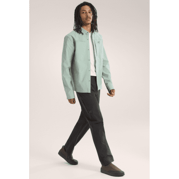 Chemises a manches longues Arcteryx Cronin Cotton Overshirt Men Stone Green