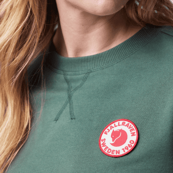 Pull Fjällräven 1960 Logo Badge Sweater Women Port