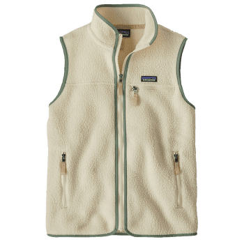 Gilet Patagonia Retro Pile Vest Women Natural w/Ellwood Green
