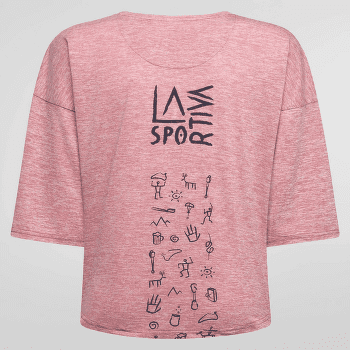 T-shirt a manches courtes La Sportiva CAVE PAINT T-SHIRT Women Rosebay