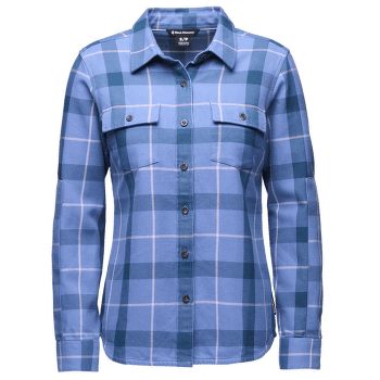 Chemises a manches longues Black Diamond Project Twill LS Shirt Women Indigo-Soft Lilac