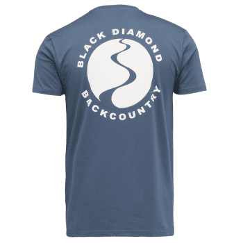 T-shirt a manches courtes Black Diamond BD Backcountry Stamp SS Tee Men Midnight Blue