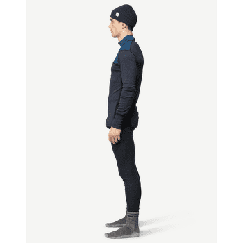 T-shirt a manches longues Devold Lauparen Merino 190 Zip Neck Men 284A INK/LICHEN/BLACK
