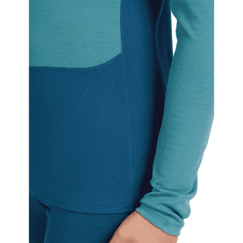 T-shirt a manches longues Icebreaker Merino 200 ZoneKnit™ LS Crewe Men ATLANTIS/TOPAZ/CB
