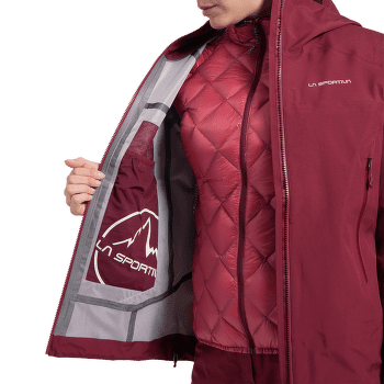Veste La Sportiva CREST EVO SHELL JACKET WOMEN Redwood_R25R25