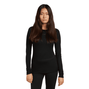T-shirt a manches longues Icebreaker Merino 200 ZoneKnit™ LS Crewe Women BLACK