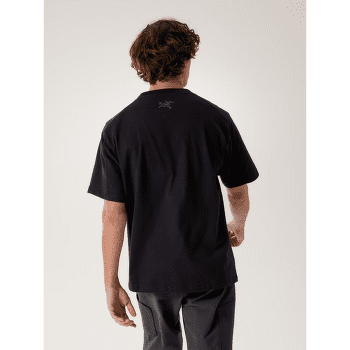 T-shirt a manches courtes Arcteryx Kragg Cotton Lithographica SS Men Black