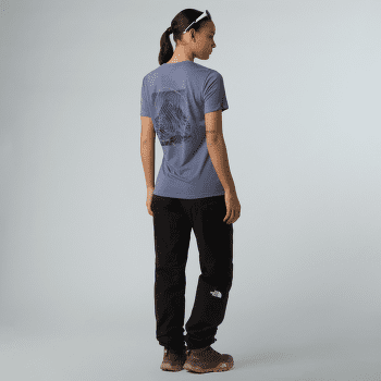 T-shirt a manches courtes The North Face FOUNDATION S/S HALF DOME CA GRAPHIC Women BTR TWILIGHT GALAXY