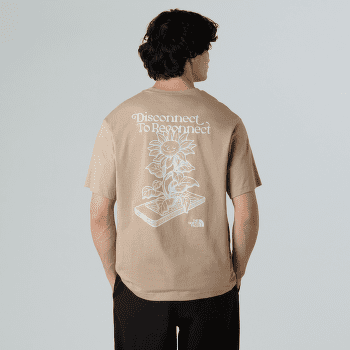 T-shirt a manches courtes The North Face CONNECT RELAXED SS TEE-GRAPHIC Men WHITE DUNE