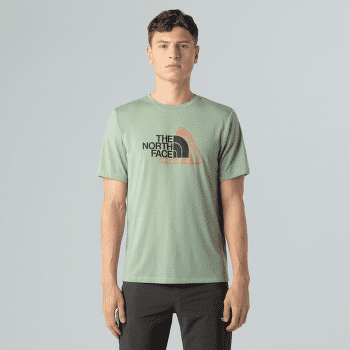 T-shirt a manches courtes The North Face MOUNTAIN FOUNDATION SS TEE-GRAPHIC Men BQ1 SLATE MOSS