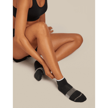 Chaussettes Icebreaker Multisport Light Mini Women Black/Snow/Metro HTHR