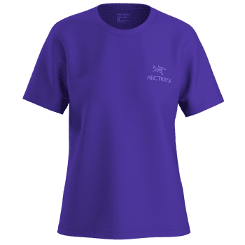 T-shirt a manches courtes Arcteryx Kragg SL Cotton Emblem Crew SS Women Azalea