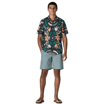 Chemises a manches courtes Patagonia Go To Shirt Men Flourish: Abundant Blue