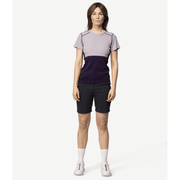 T-shirt a manches courtes Devold Lauparen Merino 190 T-Shirt Women 167B ORCHID/LILAC/INK