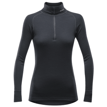 T-shirt a manches longues Devold Duo Active Zip Neck Women 951 BLACK
