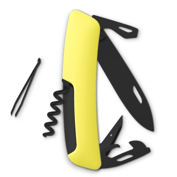 Couteau Swiza D03 Allblack Standard Moss