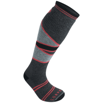 Chaussettes hauteur genou Lorpen T2 SKI MIDWEIGHT ECO Women GREY