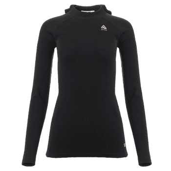 Sweat-shirt Aclima WarmWool hoodsweater V2 Women Jet Black