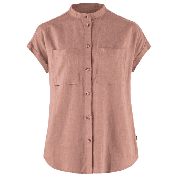 Chemises a manches courtes Fjällräven Övik Hemp Shirt SS Women Dusty Rose