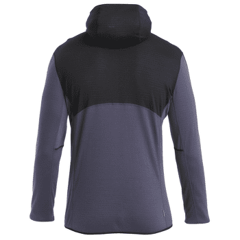 Sweat-shirt Icebreaker Merino 200 Realfleece™ Descender LS  Zip Hoodie Men BLACK/GRAPHITE/CB