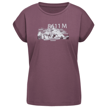 T-shirt a manches courtes Mammut Mountain T-Shirt 8611m Women 50604 flux