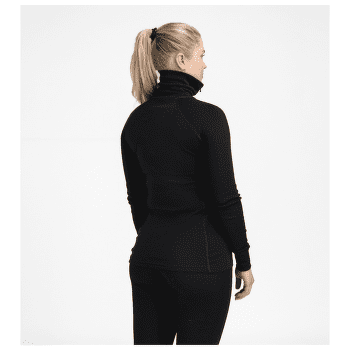 T-shirt a manches longues Aclima WarmWool Polo Women Marengo/Corsai /Beige Mel./NavyBlazer