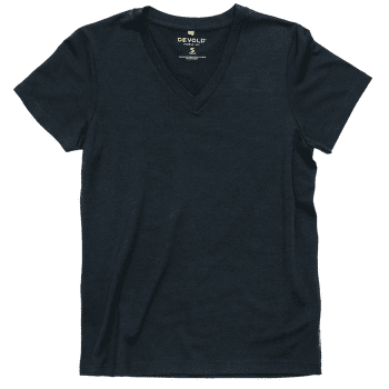 T-shirt a manches courtes Devold Premium V-Neck Women 284A INK