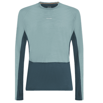 T-shirt a manches longues Icebreaker Merino Blend 125 ZoneKnit™ LS Crewe Men ABYSS/BLUE ASH/CB