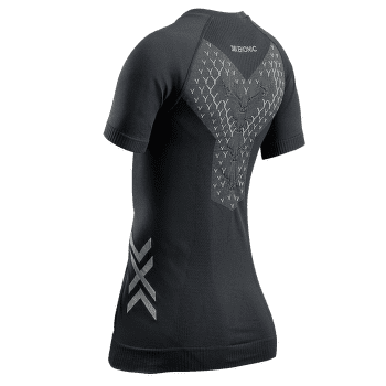 T-shirt a manches courtes X-Bionic TWYCE RUN SHIRT SS Women X Black/Rhino Grey