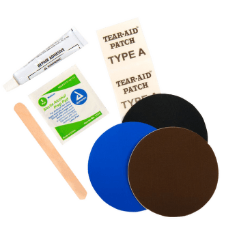 Collage Therm A Rest Permanent Home Repair Kit