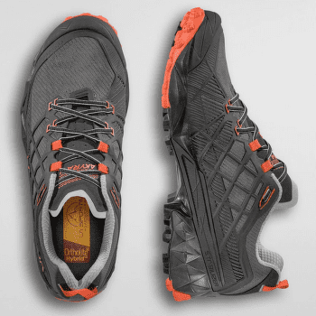 Chaussures La Sportiva Akyra II Carbon/Cherry Tomato