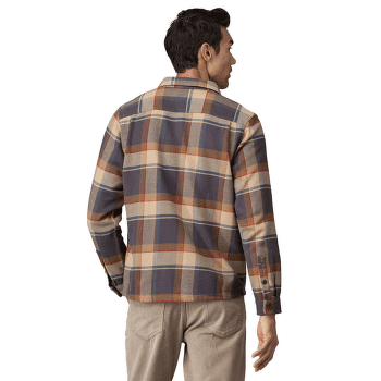 Chemises a manches longues Patagonia Fjord Flannel Shirt Men Hibernate: Sunken Blue