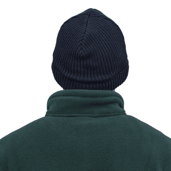 Casquettes Patagonia Fishermans Rolled Beanie Contrast Stripe: Black