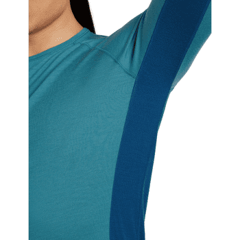 T-shirt a manches longues Icebreaker Merino 200 ZoneKnit™ LS Crewe Men ATLANTIS/TOPAZ/CB