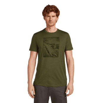 T-shirt a manches courtes Icebreaker Merino 150 Tech Lite SS Tee Summit Men LODEN