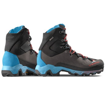Chaussures La Sportiva Aequilibrium Trek Women GTX Carbon/Malibu Blue_G00B02