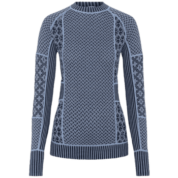 T-shirt a manches longues Kari Traa Smekker LS IRIS/PASTEL LIGHT BLUE