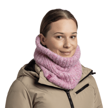 Cache-cou Buff Knitted & Fleece Neckwarmer Eyla EYLA LAKE BLUE