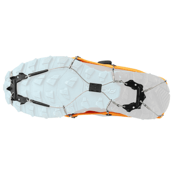 Couvre-chaussure antidérapant Nortec TRAIL 2.4 ORANGE