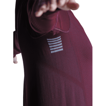 T-shirt a manches longues X-Bionic X-Bionic® XCeed Run Shirt LS Women Oxide Red/X Black