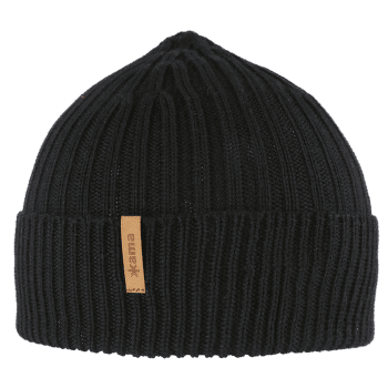 Casquettes Kama KNITTED MERINO BEANIE KAMA A177 black 110