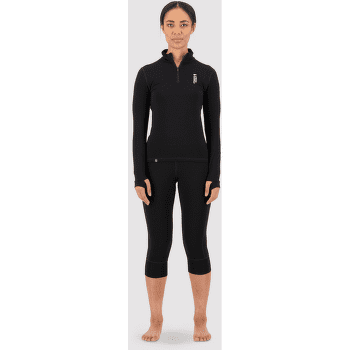 Leggings 3/4 Mons Royale Cascade Merino Flex 200 3/4 Legging Women Black