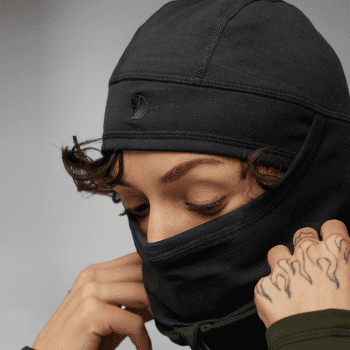 Capuche Fjällräven Keb Fleece Balaclava Black